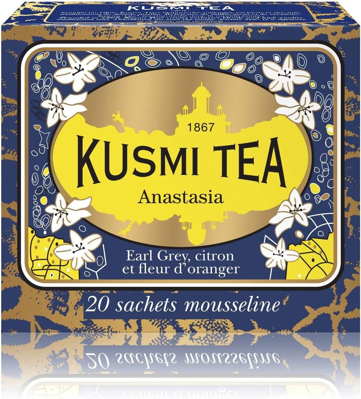 Thé noir Anastasia Kusmi Tea à la bergamote et citron