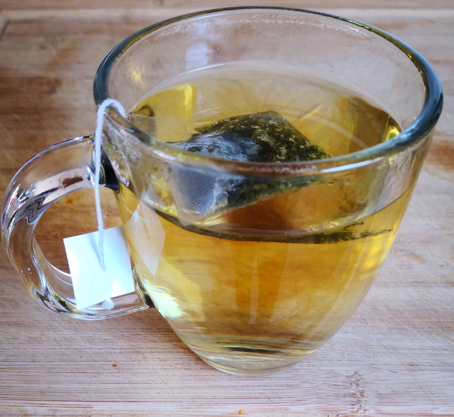 thé vert bio à la menthe douce en sachets végétaux