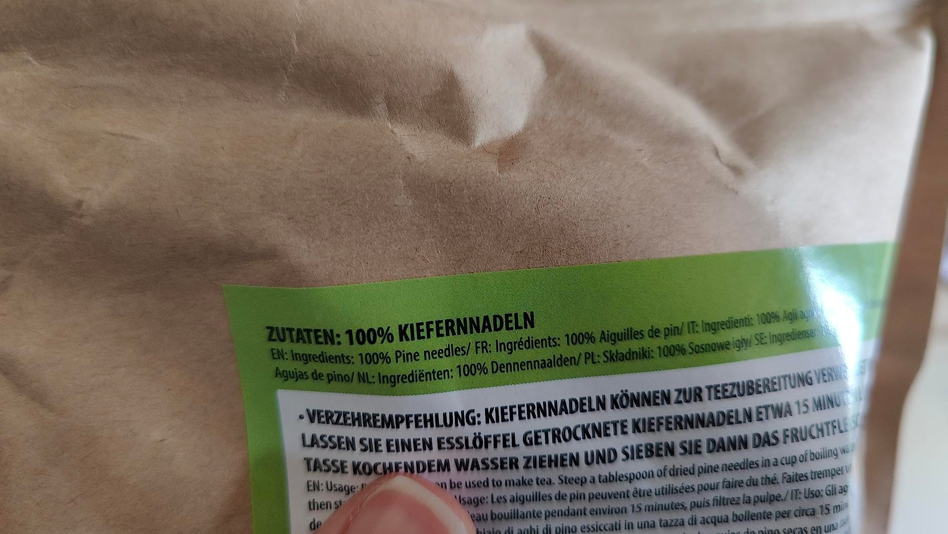 Infusion d'aiguilles de pin séchées 100g