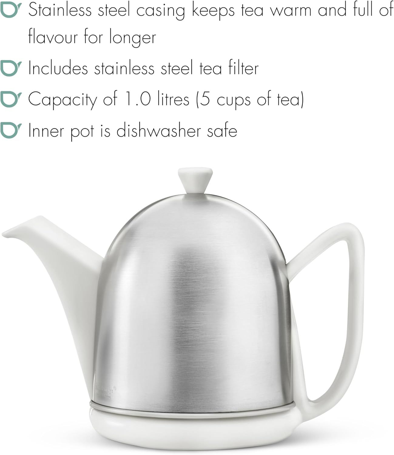 Bredemeijer - Théière Cosy Manto - 1,0 L - Mat