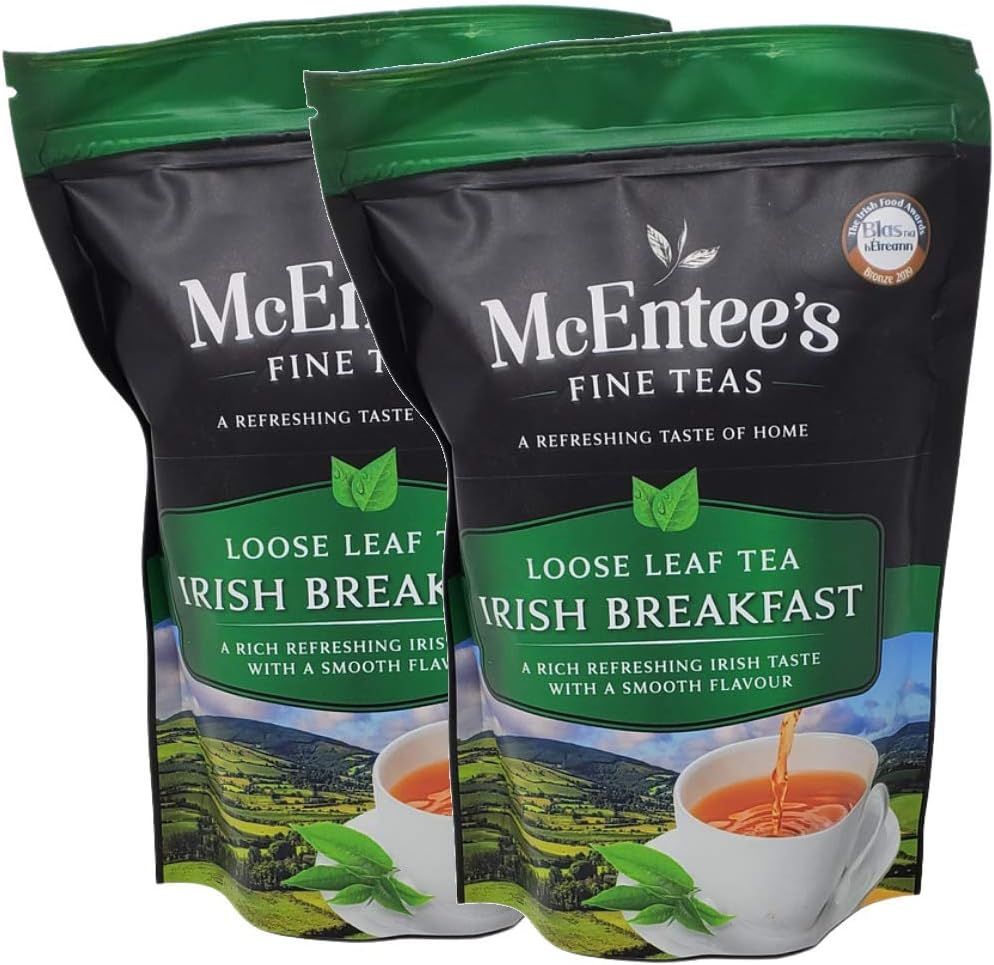 Thé irlandais McEntee's Irish Breakfast en vrac 2 x 250 g