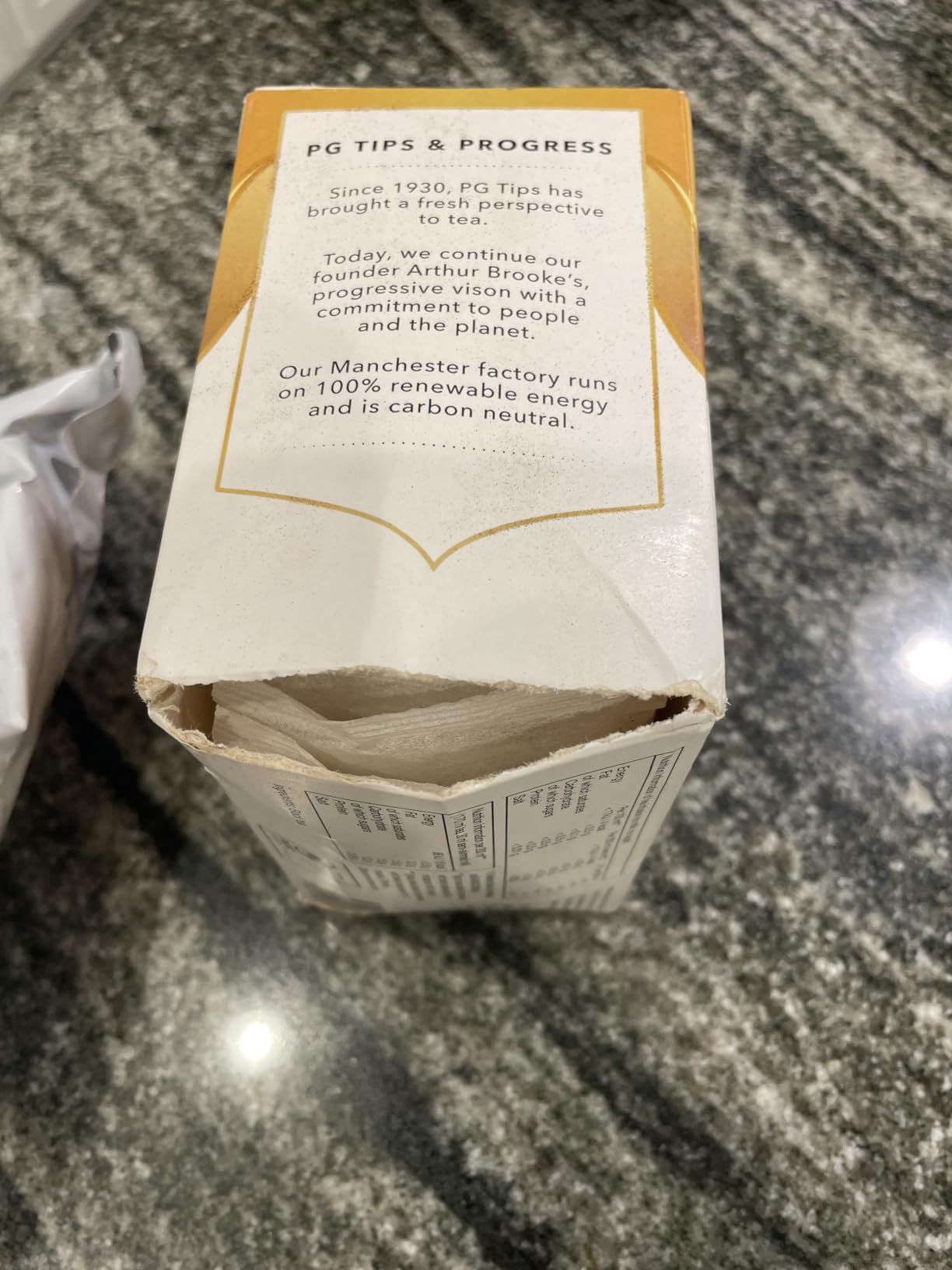 Thé PG Tips Gold mélange supérieur 80 sachets