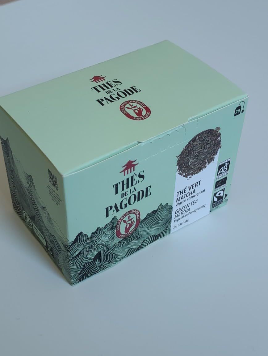 Thé vert bio au matcha - Thés de La Pagode