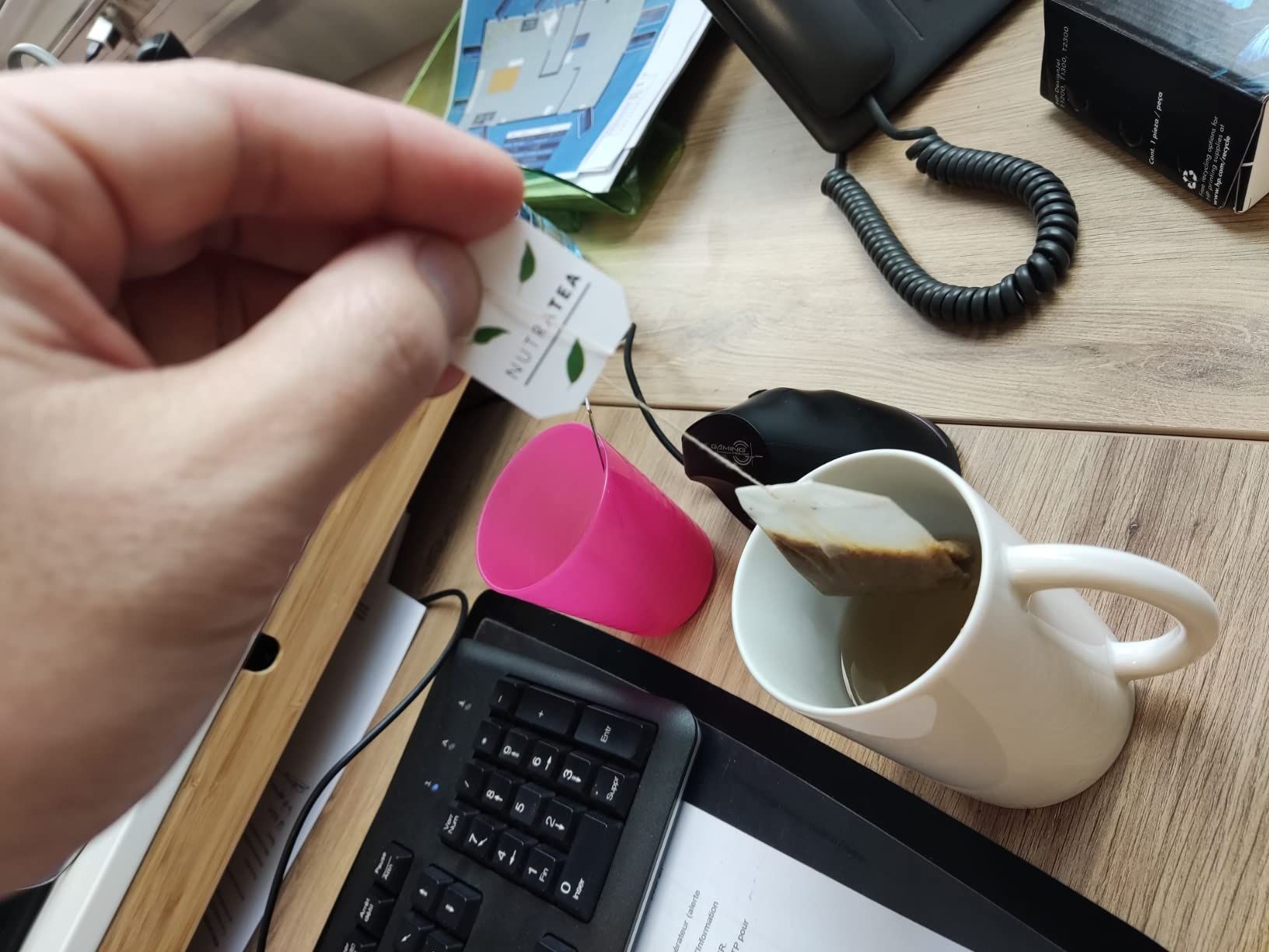 Thé au gingembre et ginseng Nutra Tea - 20 sachets