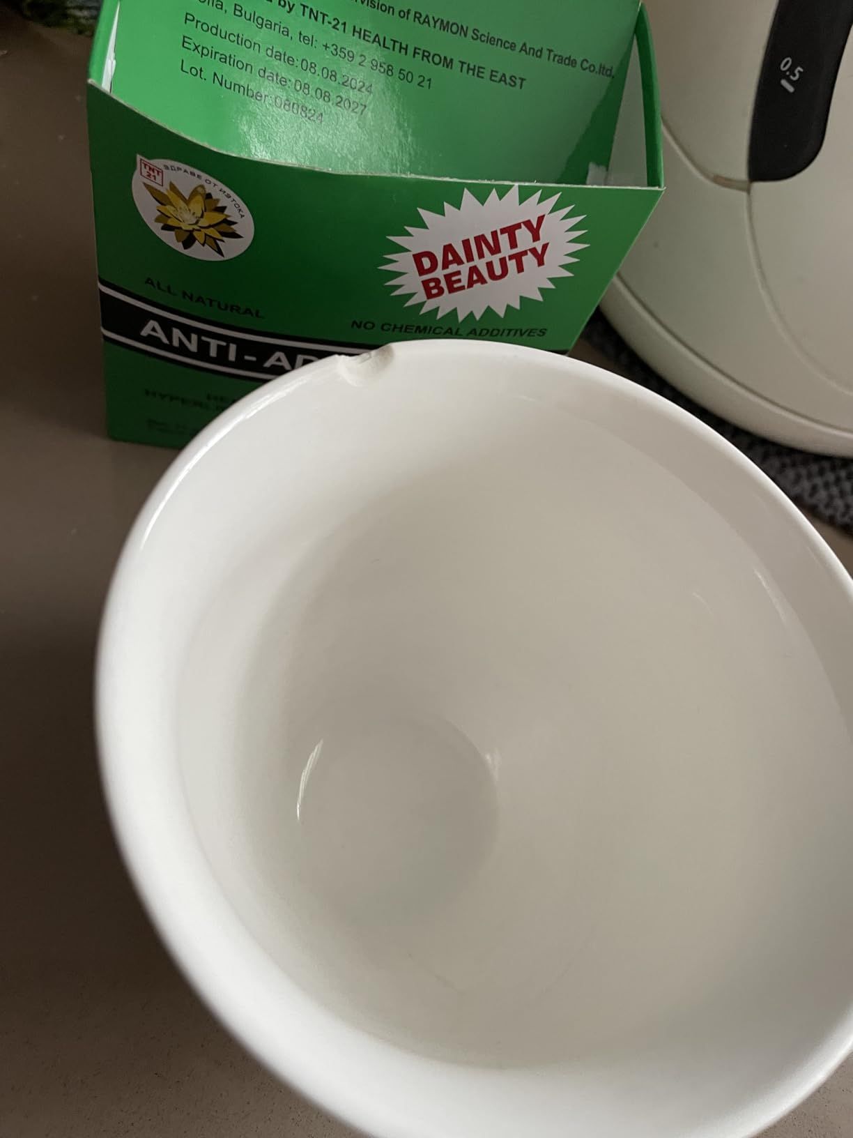 Thé détoxifiant anti-adipeux pour perte de poids Brahma Tea