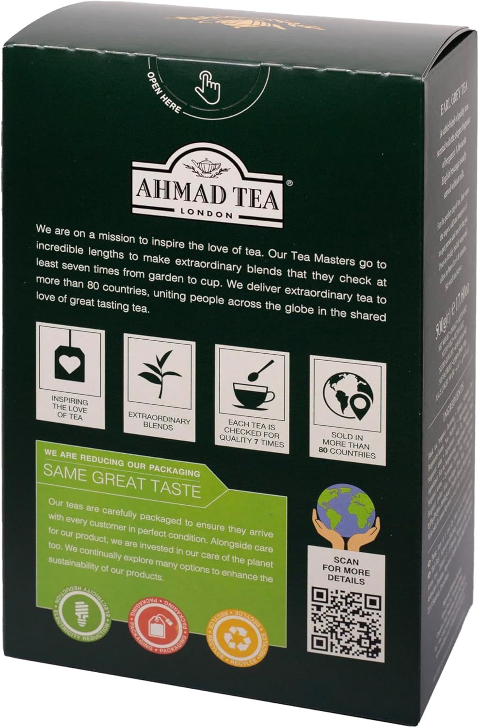 Feuille de thé Akbar Pure Ceylan 100