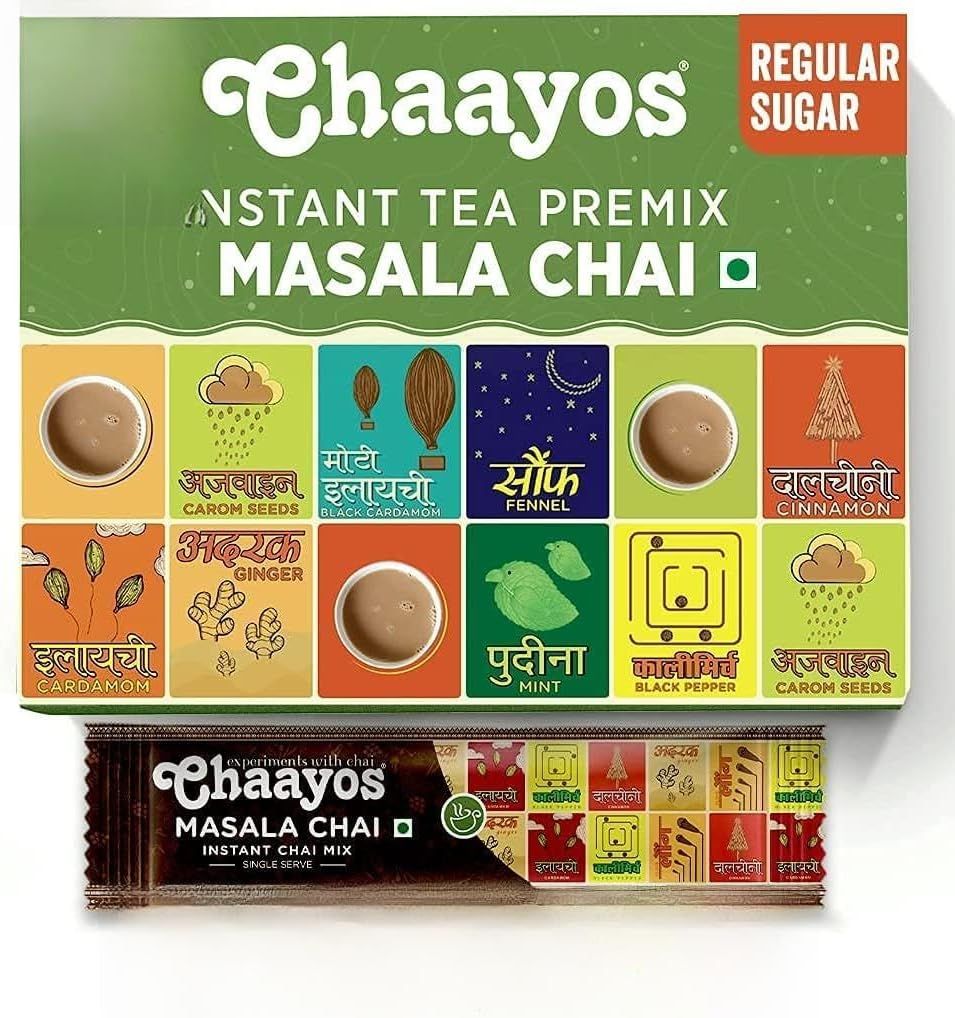 Thé instantané masala Chaayos - 15 sachets
