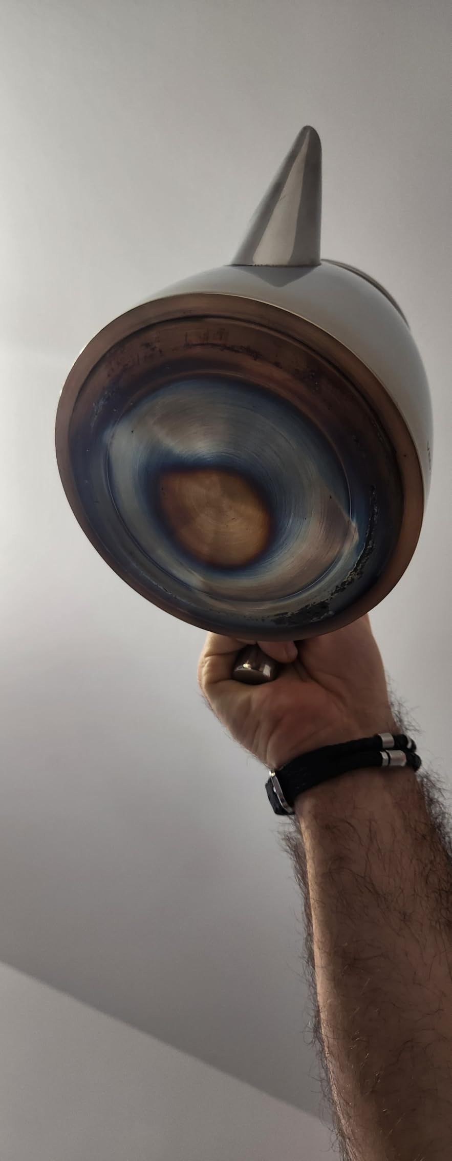 Theière inox avec infuseur 500 mL - Garde la chaleur grâce à sa double paroi