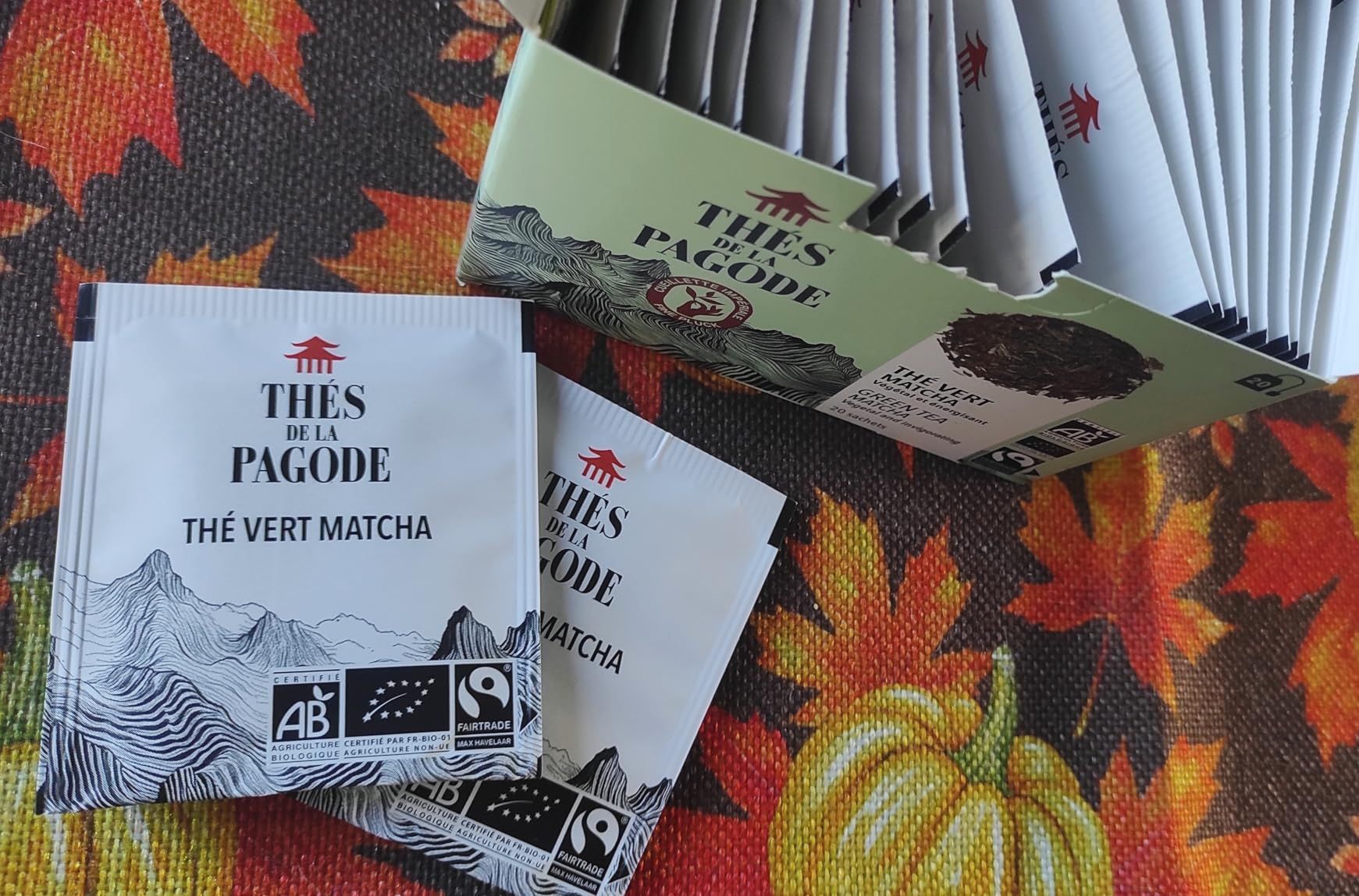 Thé vert bio au matcha - Thés de La Pagode