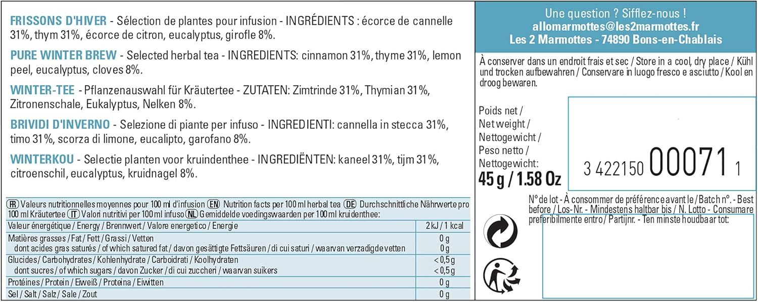 Infusion pyramidale fruits rouges et menthe 100% naturelle
