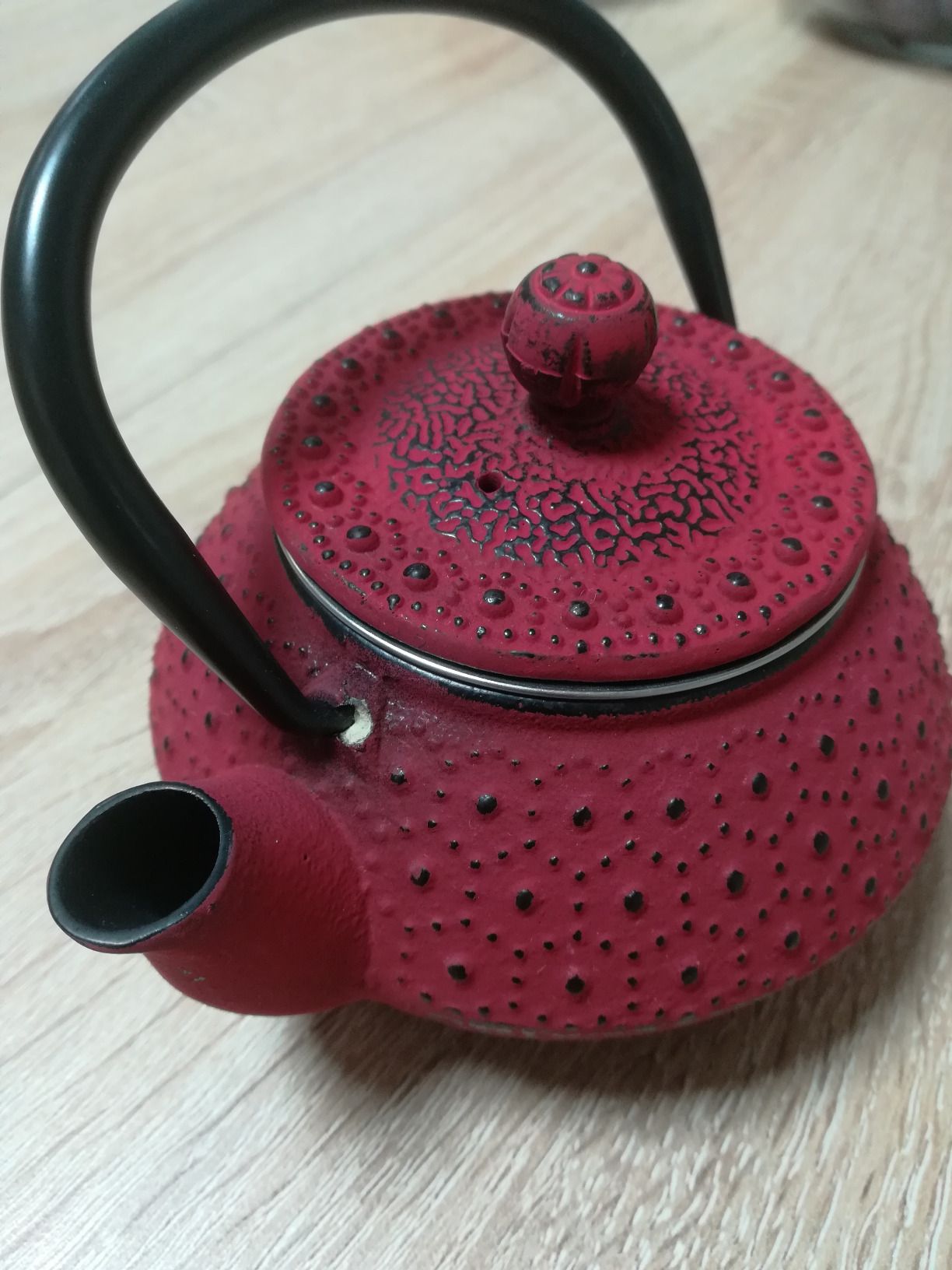 IBILI - Théière en Fonte Hanoï, 0,3 Litre, Intérieur Émaillé, Compatible avec Les Plaques à Induction