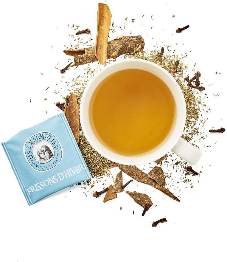 Infusion pyramidale fruits rouges et menthe 100% naturelle