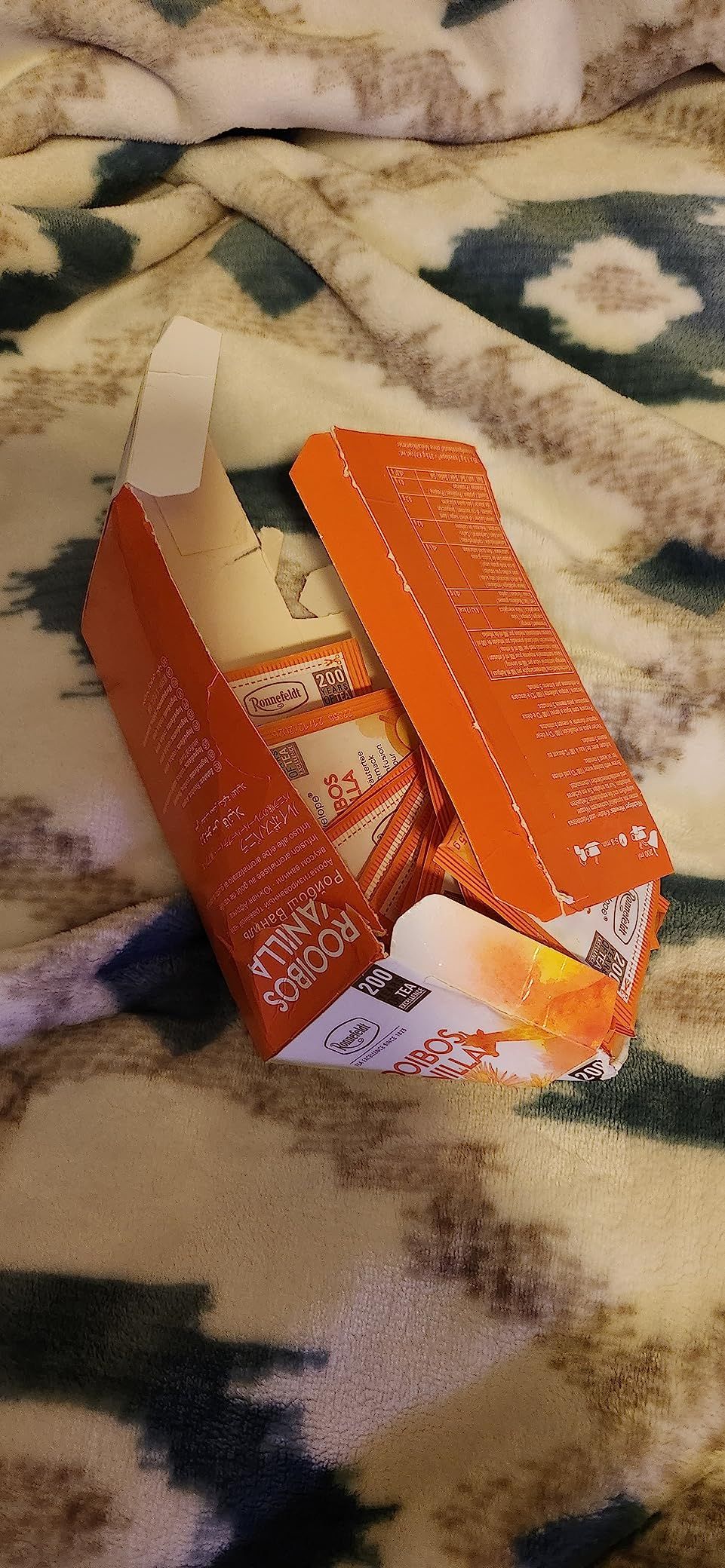 Tisane rooibos vanille chai Ronnefeldt – 25 sachets