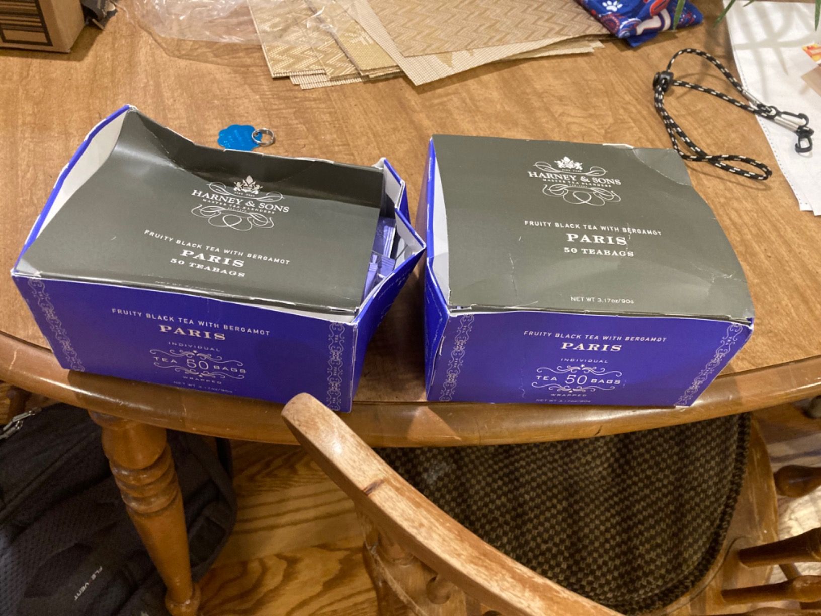 Sachets de thé Harney & Sons Paris - Lot de 2 (50 unités)