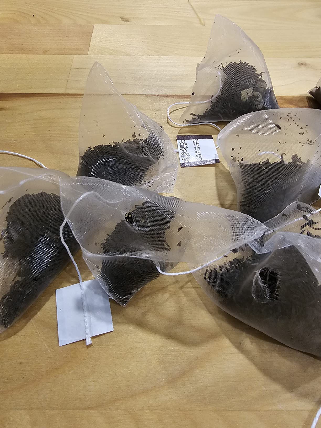 Thé pêches et gingembre Harney & Sons - Boîte de 20 sachets