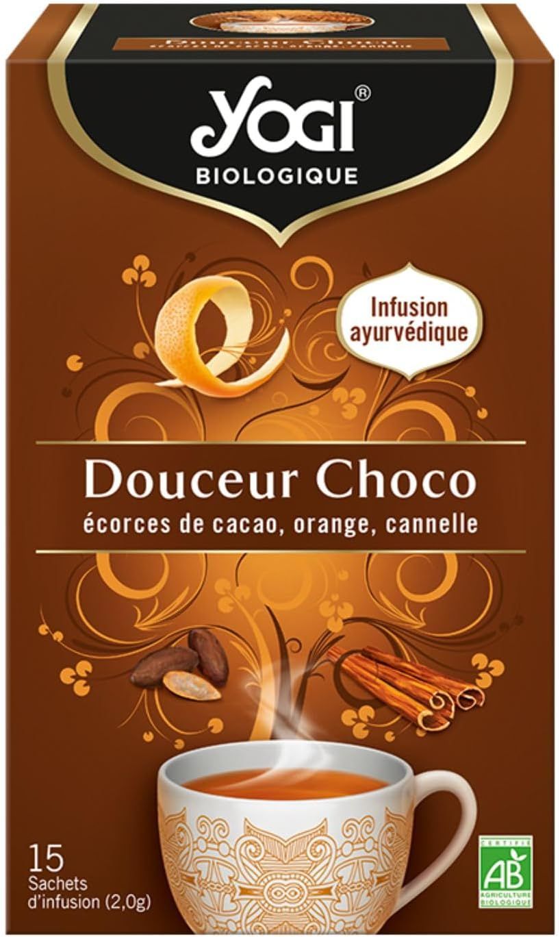 Infusion bio douceur chocolat Yogi Tea