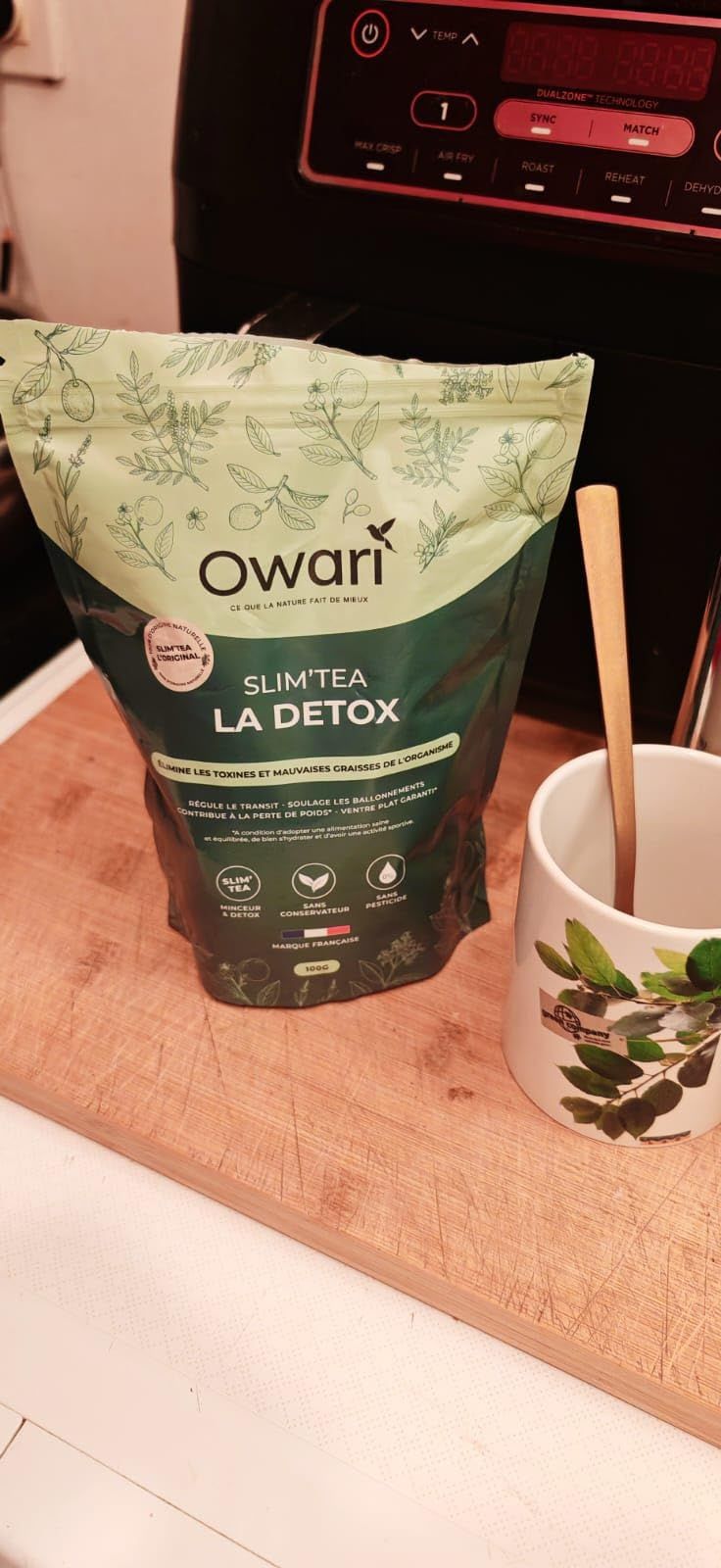 thé détox naturel owari slim tea 15 jours