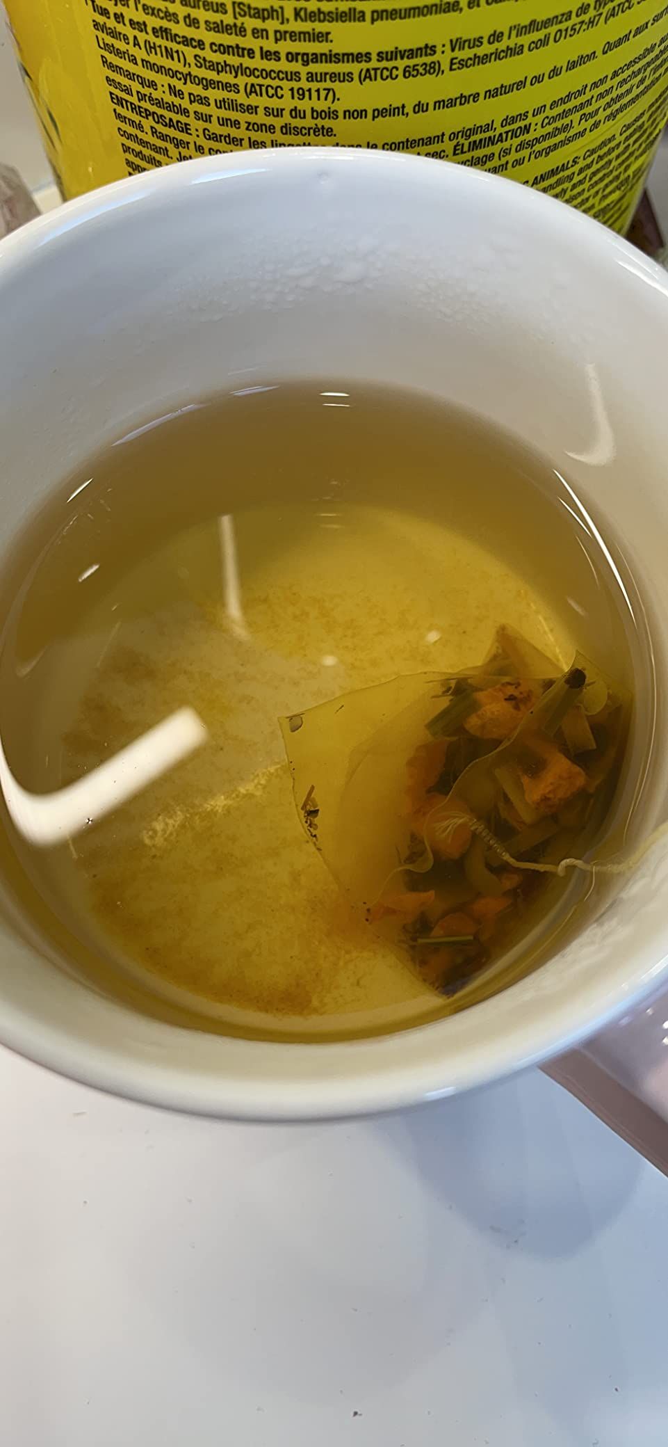 Tisane curcuma et épices Vahdam sans caféine
