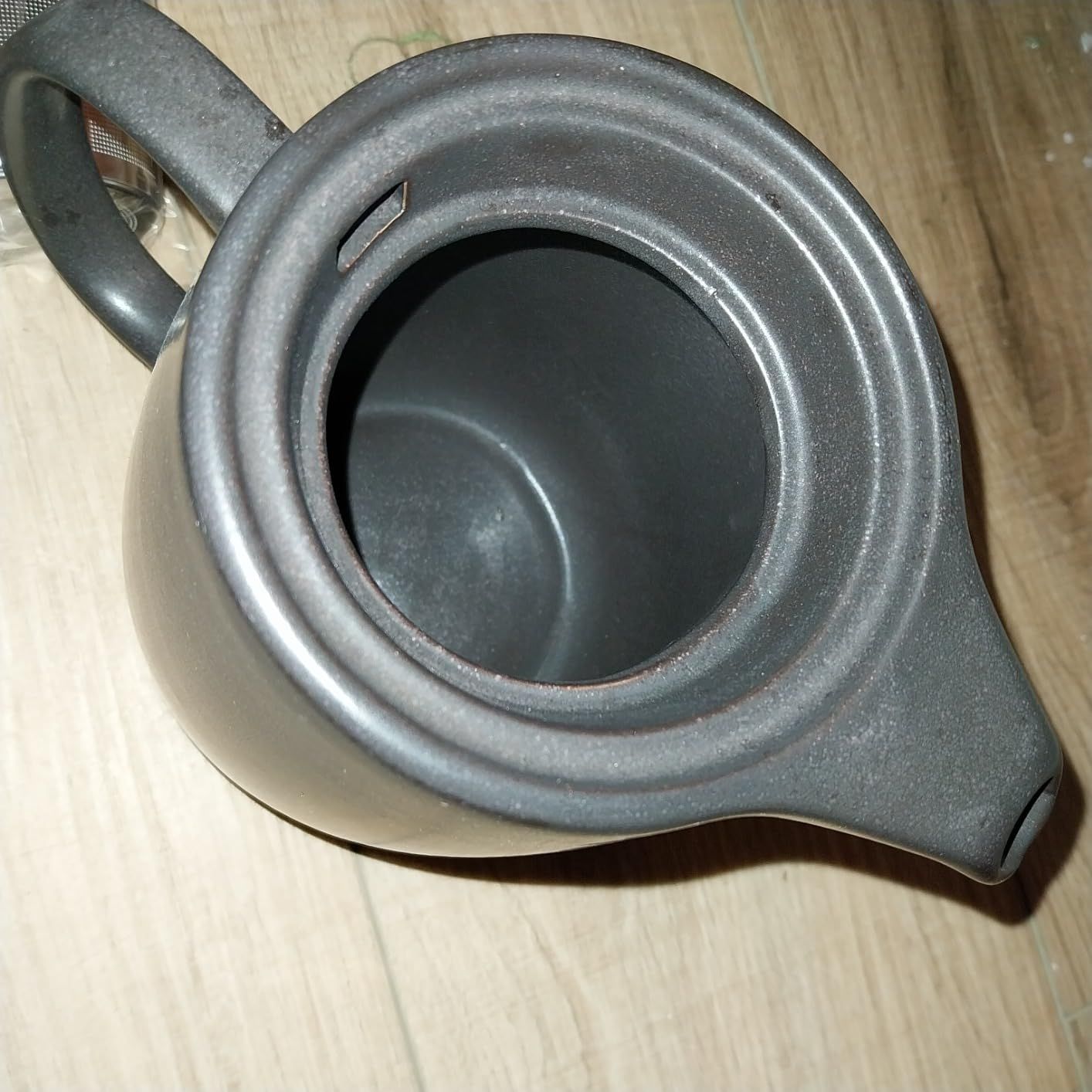 Théière en Céramique Avec Infuseur - Grande Théière de 1,2 L Avec Passoire Pour Thé en Vrac