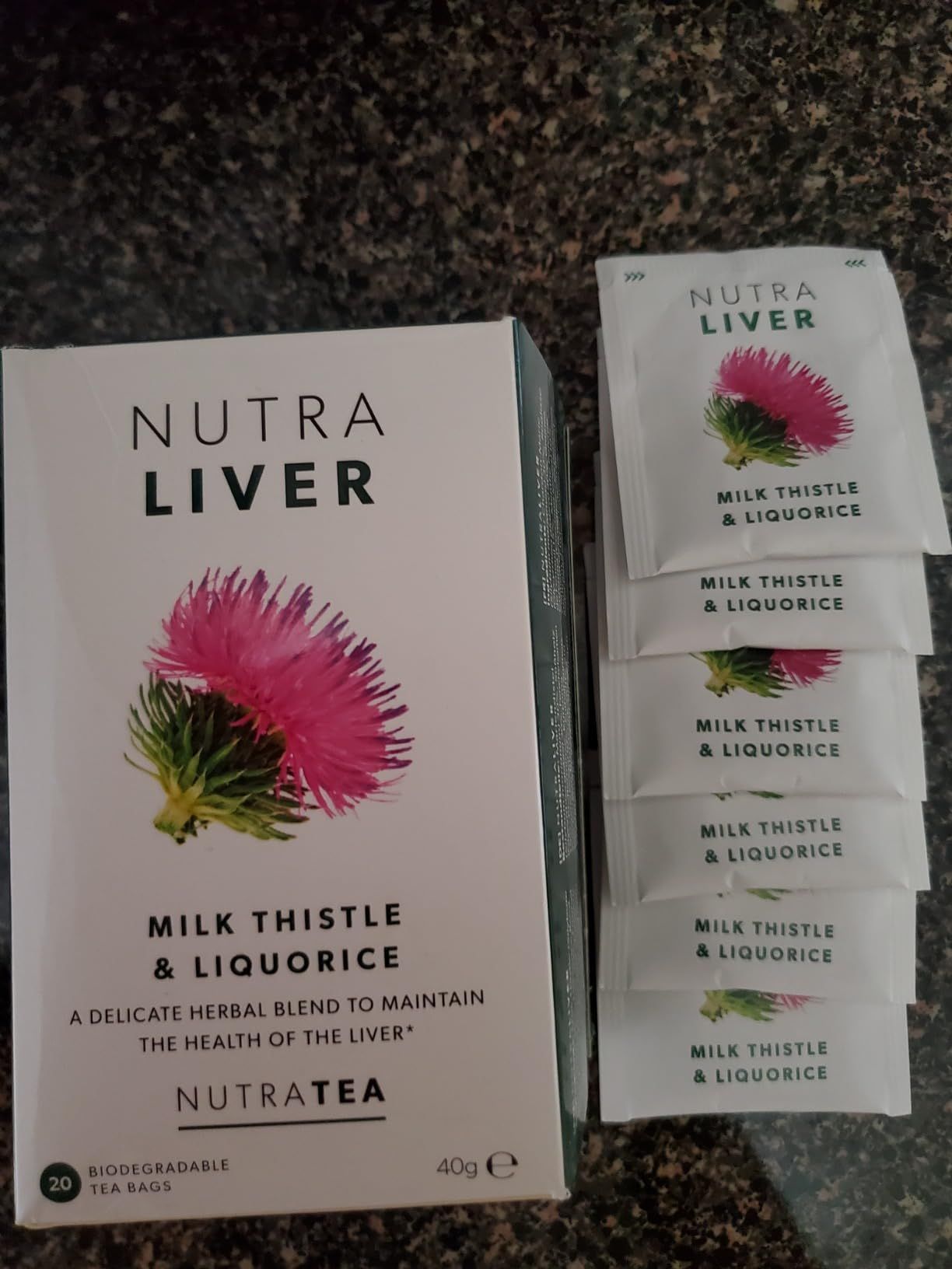 Thé pour la glycémie NutraGlycemia - 20 sachets