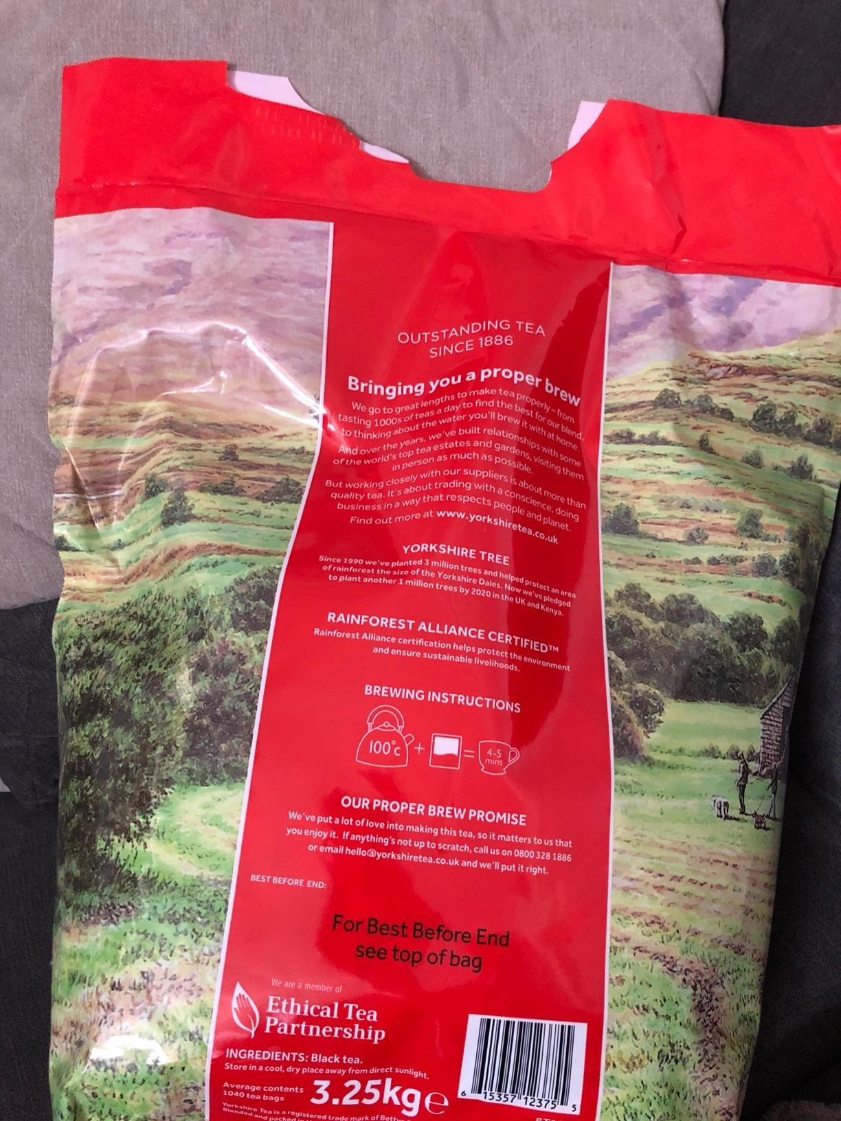 Thé anglais Yorkshire Tea corsé - 600 sachets