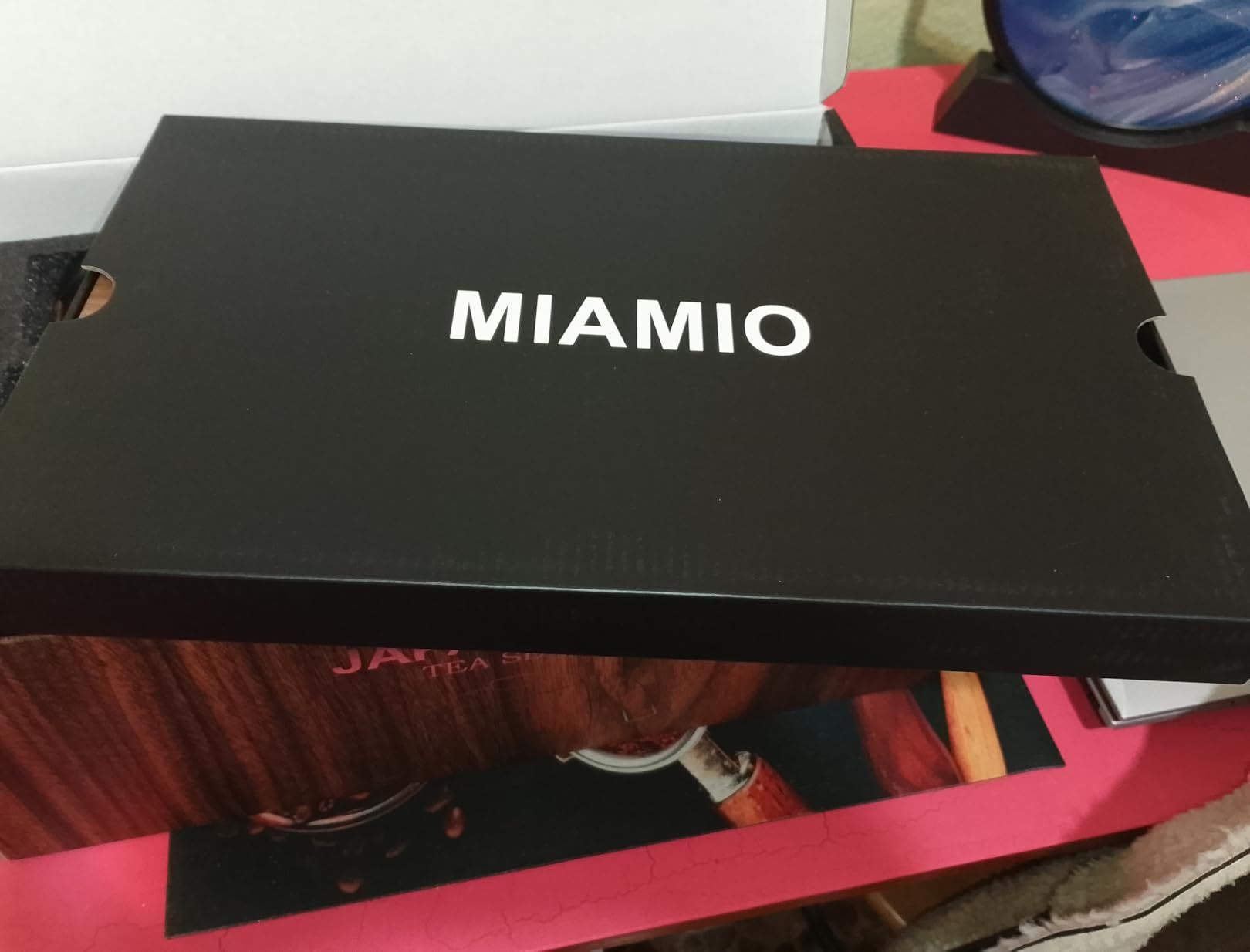 MIAMIO - Ensemble 6 x 100 ml de thé japonais/chinois/Théière asiatique 620 ml avec infuseur de thé, ensemble de tasses à thé japonaises traditionnelles pour les amateurs de th��/hommes/femmes