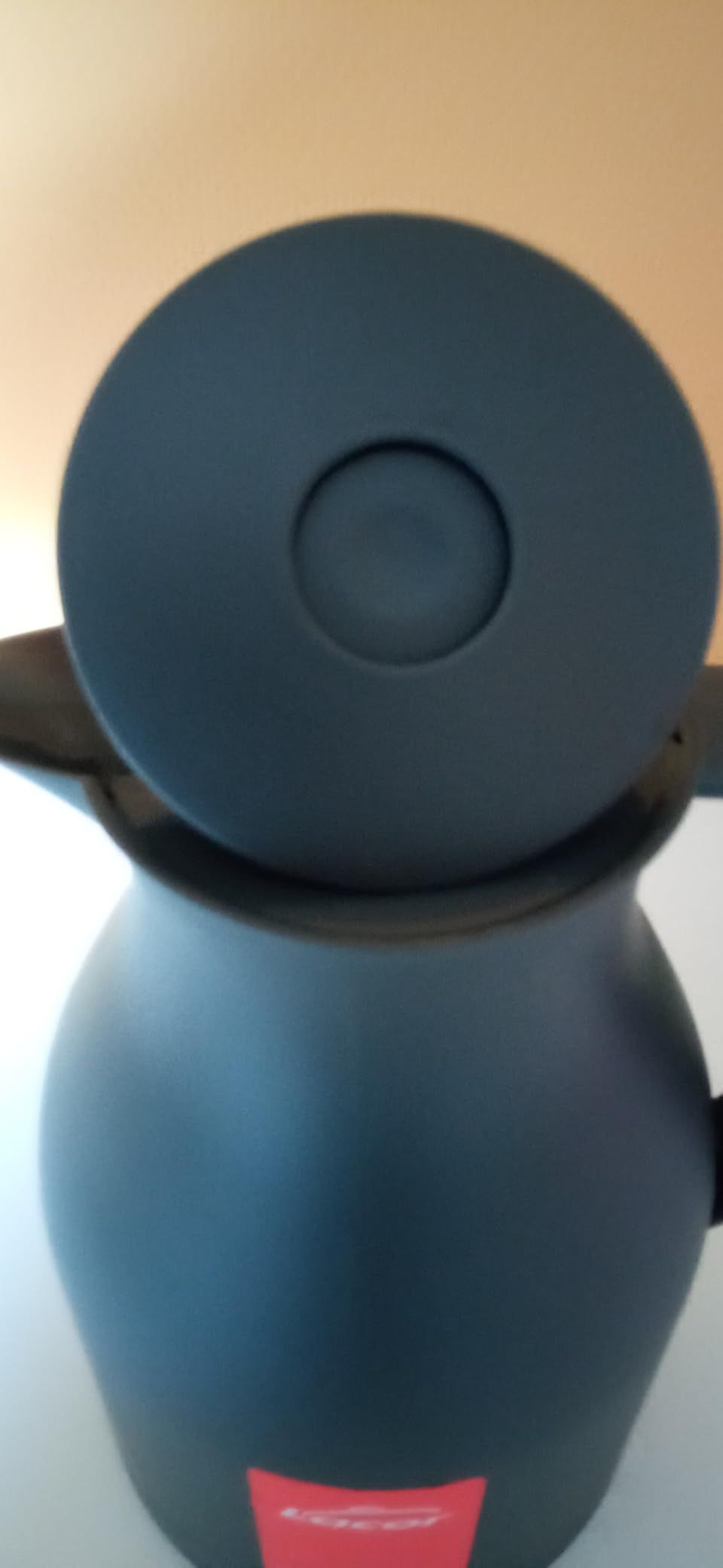 Lacor 62563 62563 Bouteille isotherme sans BPA avec double paroi et couche de verre à l'intérieur, Gris mat, 1'00 L, Polypropylène