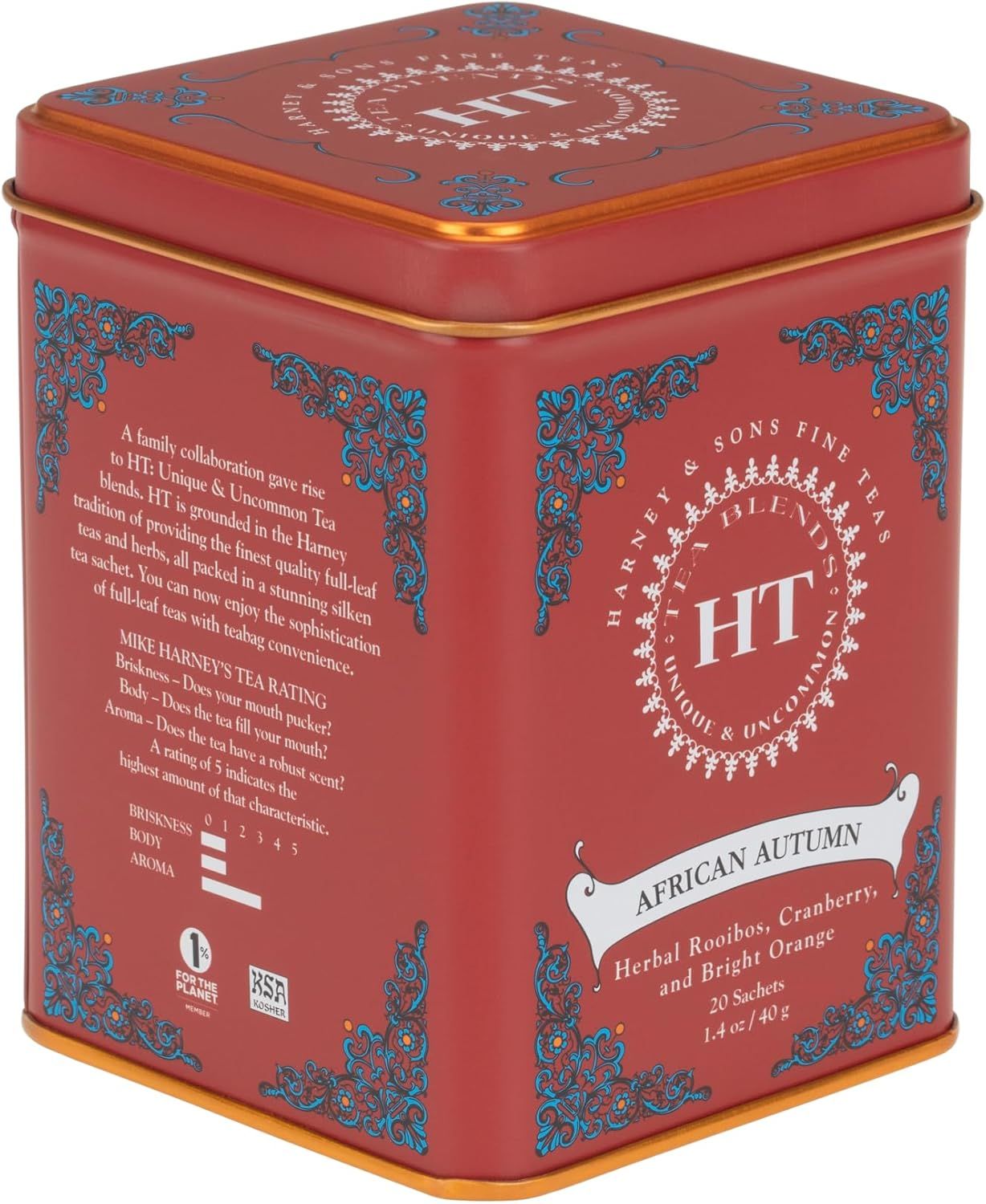 Thé rooibos africain d'automne Harney & Sons