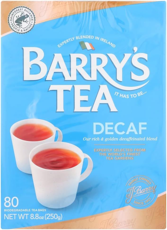 Sachets de thé décaféiné Barry's Tea - 80 unités