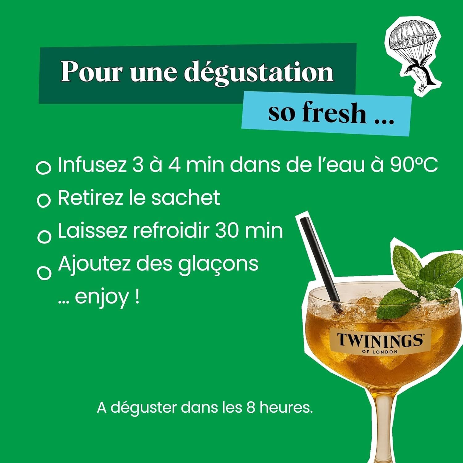 Tisane mandarine orange épices Celestial Seasonings 47 g