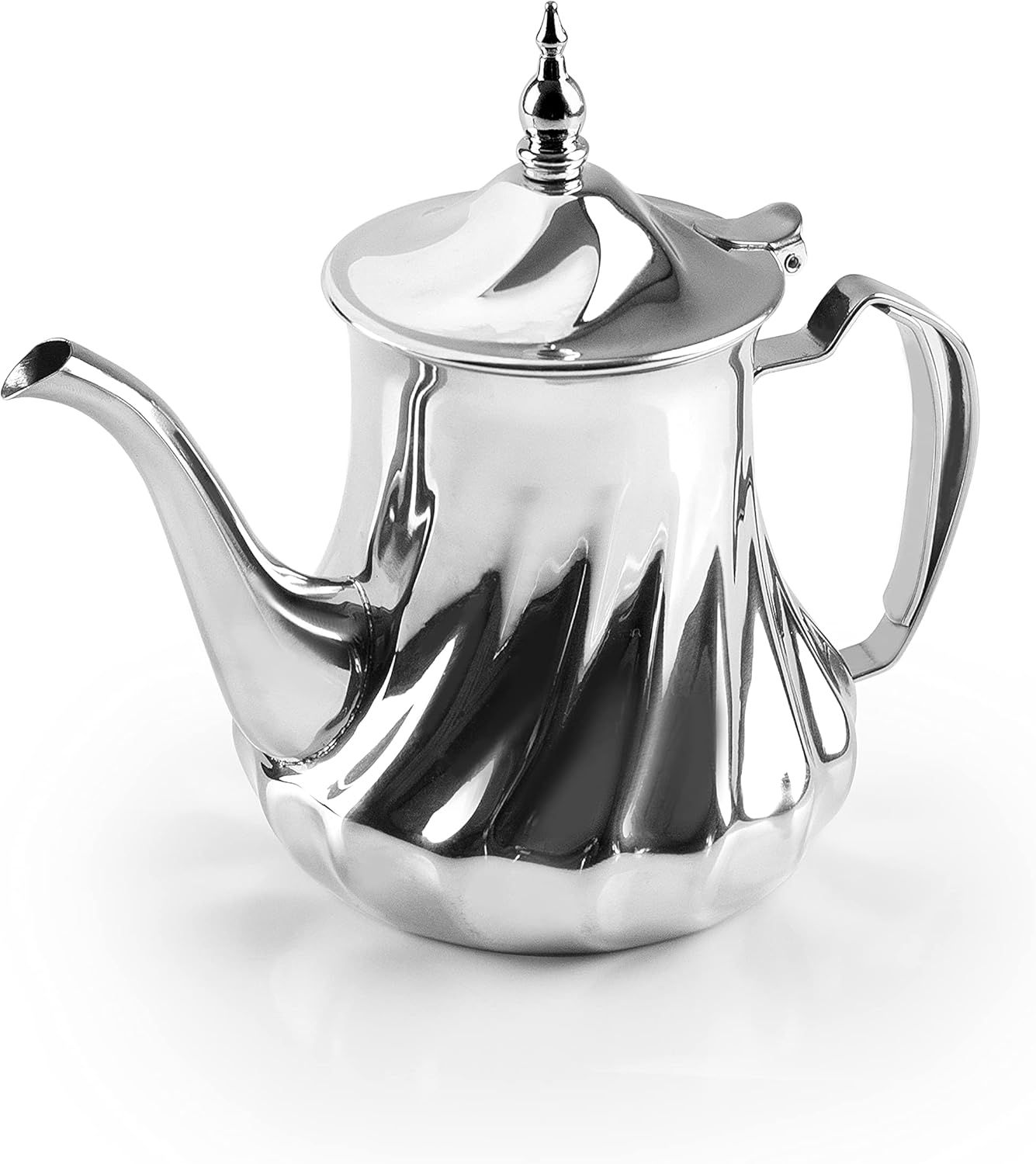 Ibili - Théière Arabe Yadida, 1 Litre, Acier Inoxydable