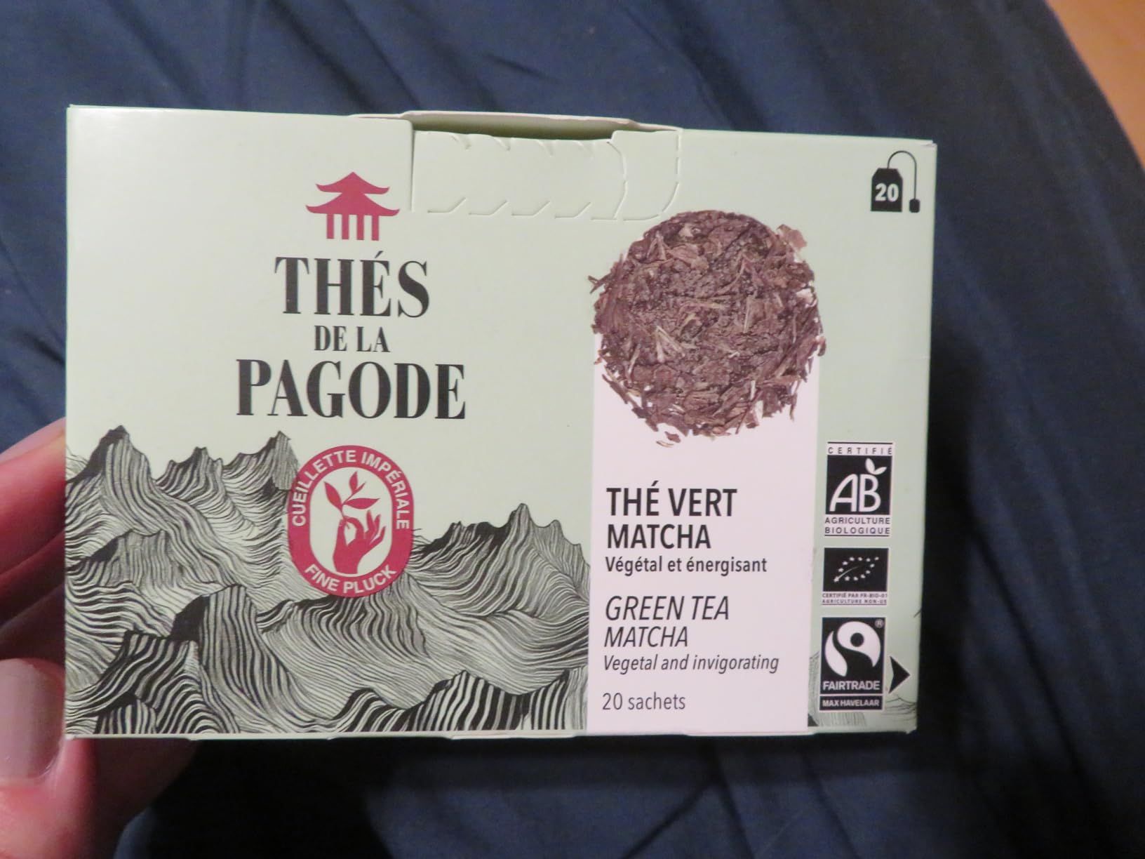 Thé vert bio au matcha - Thés de La Pagode