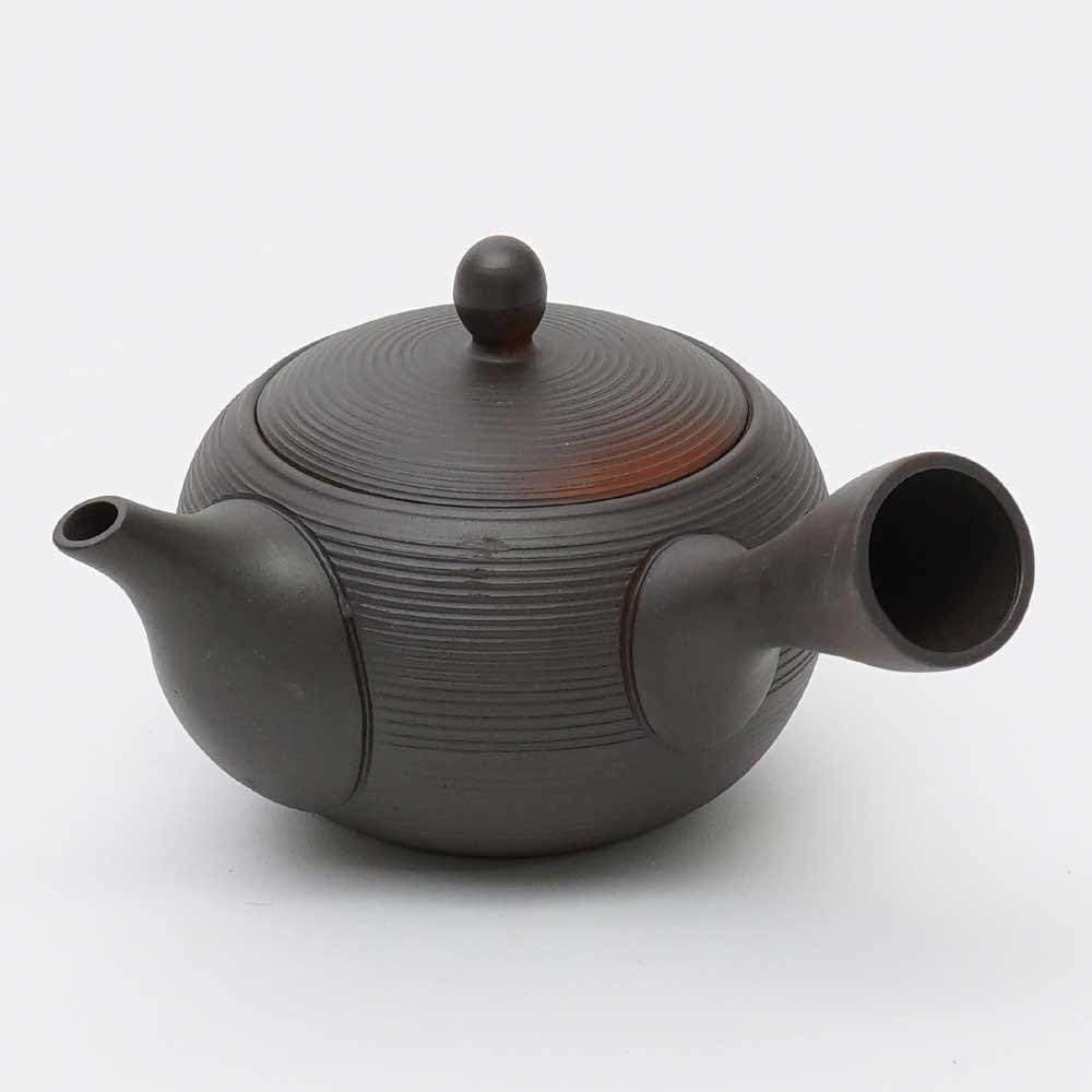 Théière japonaise Kyusu Tokoname Youhen en argile Fusen L161 300 ml