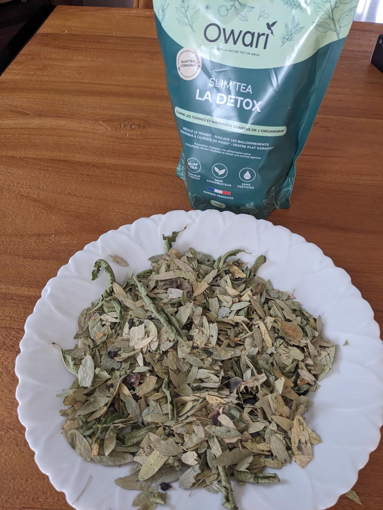 thé détox naturel owari slim tea 15 jours