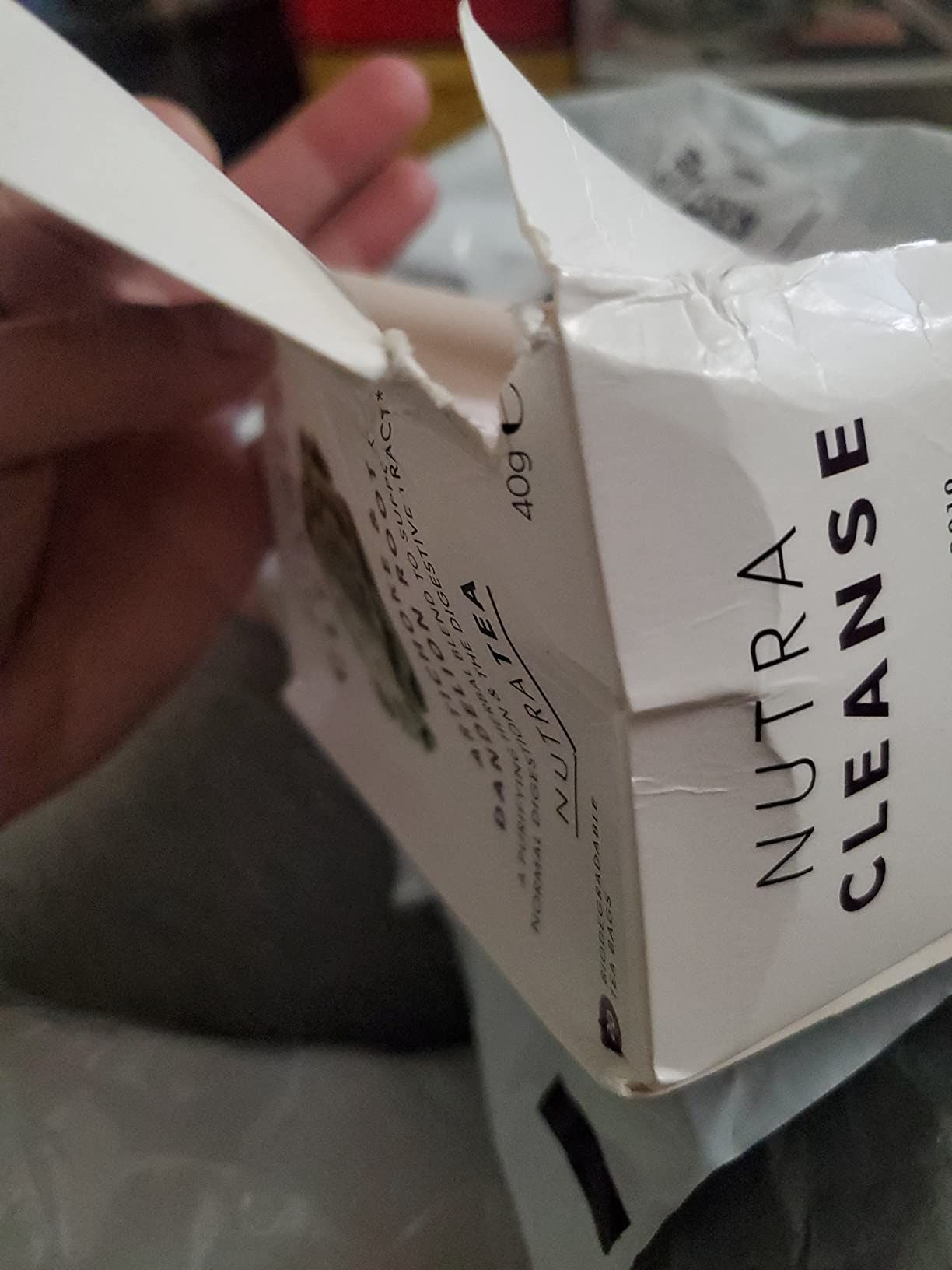 Thé détox NutraCleanse pour la constipation - 20 sachets