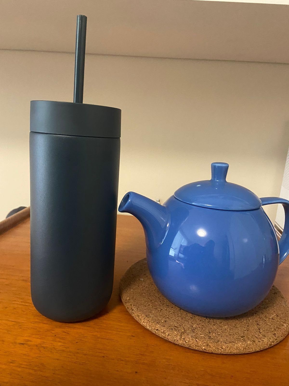 Forlife Théière 519138 en céramique, gris