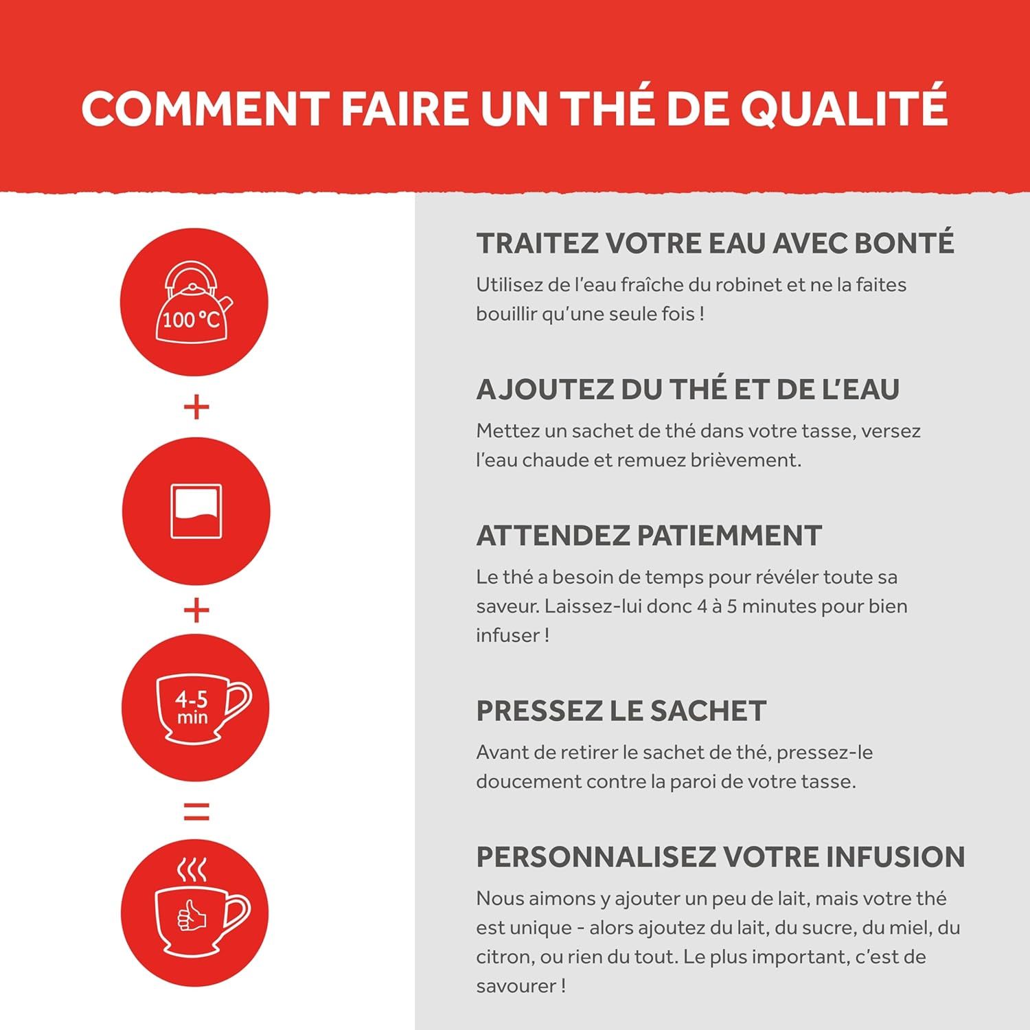 Thé noir bio early morning tea en vrac - 100 g